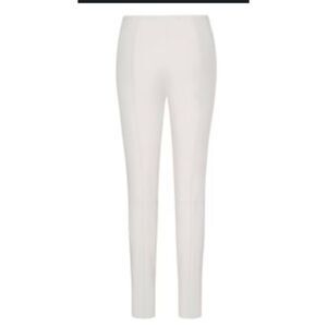Size 36EU Raffaello Rossi GIGA White Elegant Slim Fit Dress Pants‎ Designer